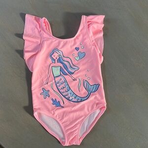 Carter's Pink Mermaid Kids Swim One Piece